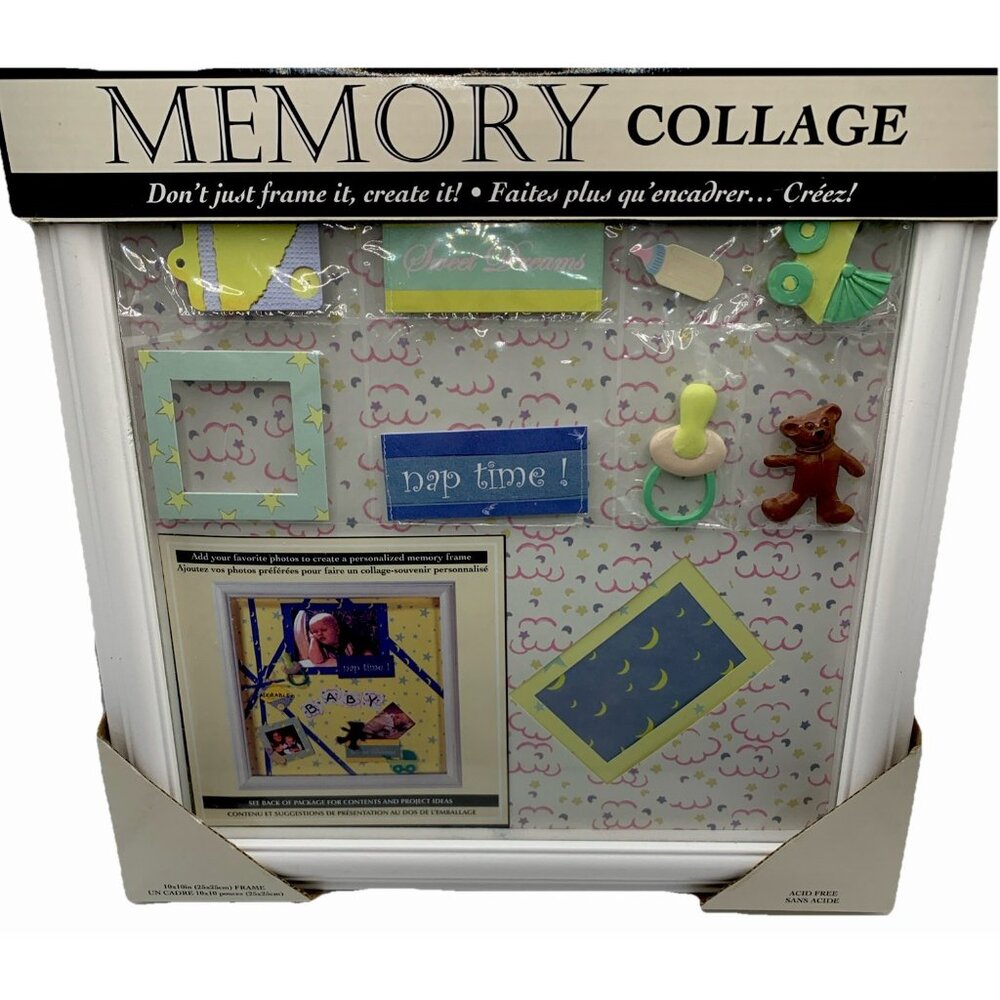 Wilton Memory Collage Picture Frame Kit For Baby/Nursery/ Baby Gift/ Shower Gift